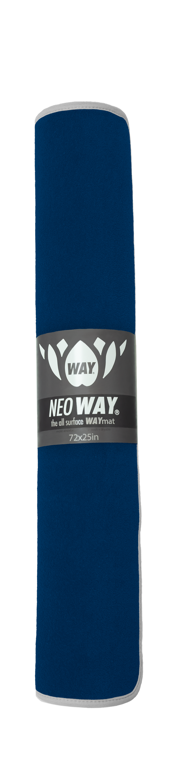 Travel Yoga Mat - Neo WAYmat Pinkoi Navy Blue | Portable Foldable Mat