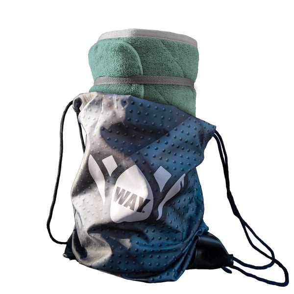 Extra Grip Travel Yoga Mat - WAYmat Agave Tequiliana Green