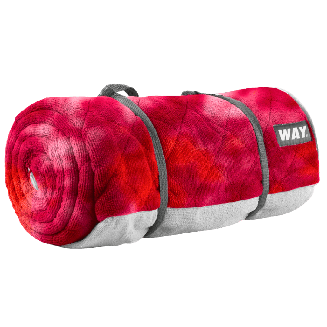 WAYmat Tie-Dye Red