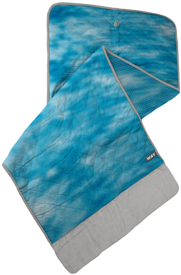 WAYmat Mauve - Microfiber Yoga Mat + Towel