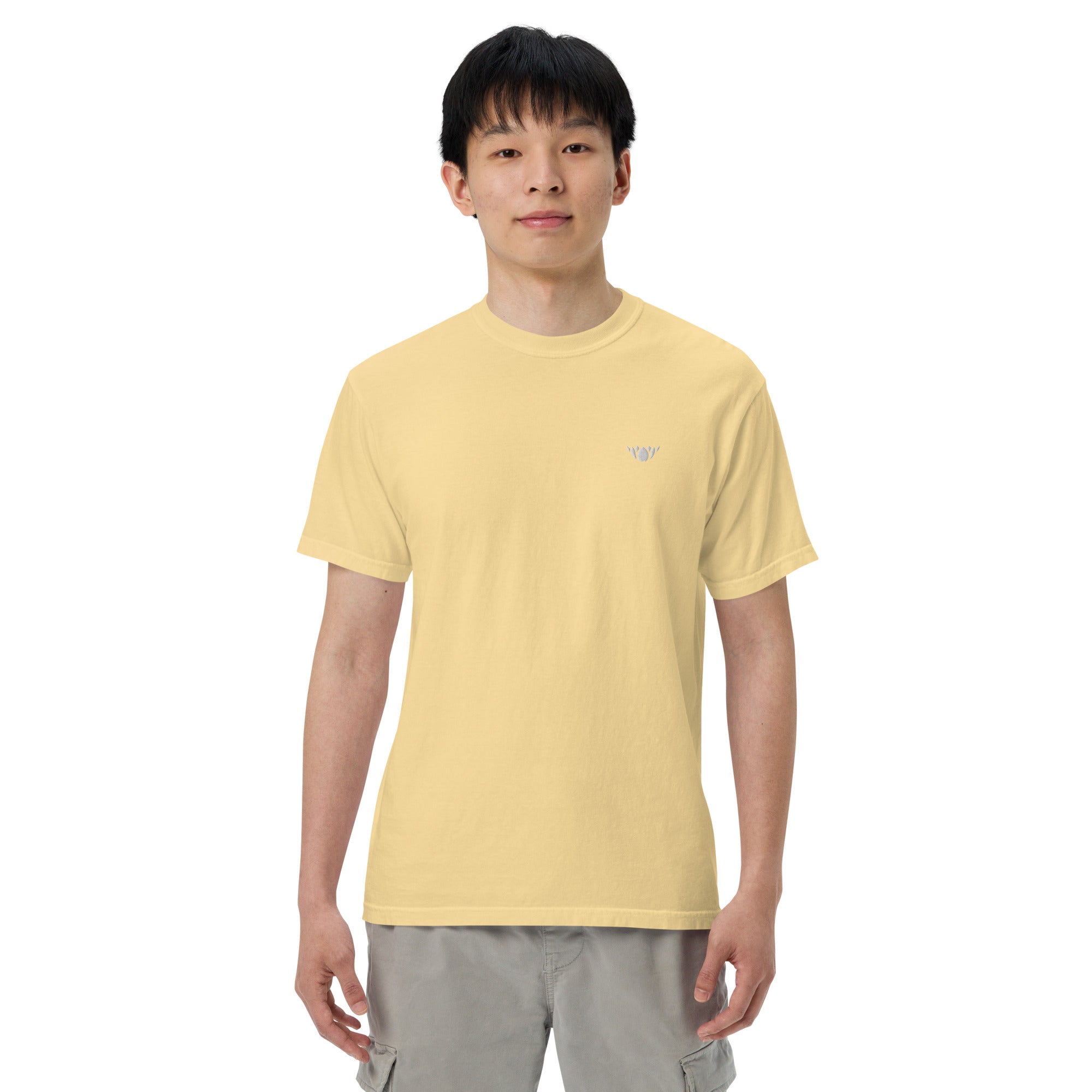 Lotus-Men’s garment-dyed heavyweight t-shirt