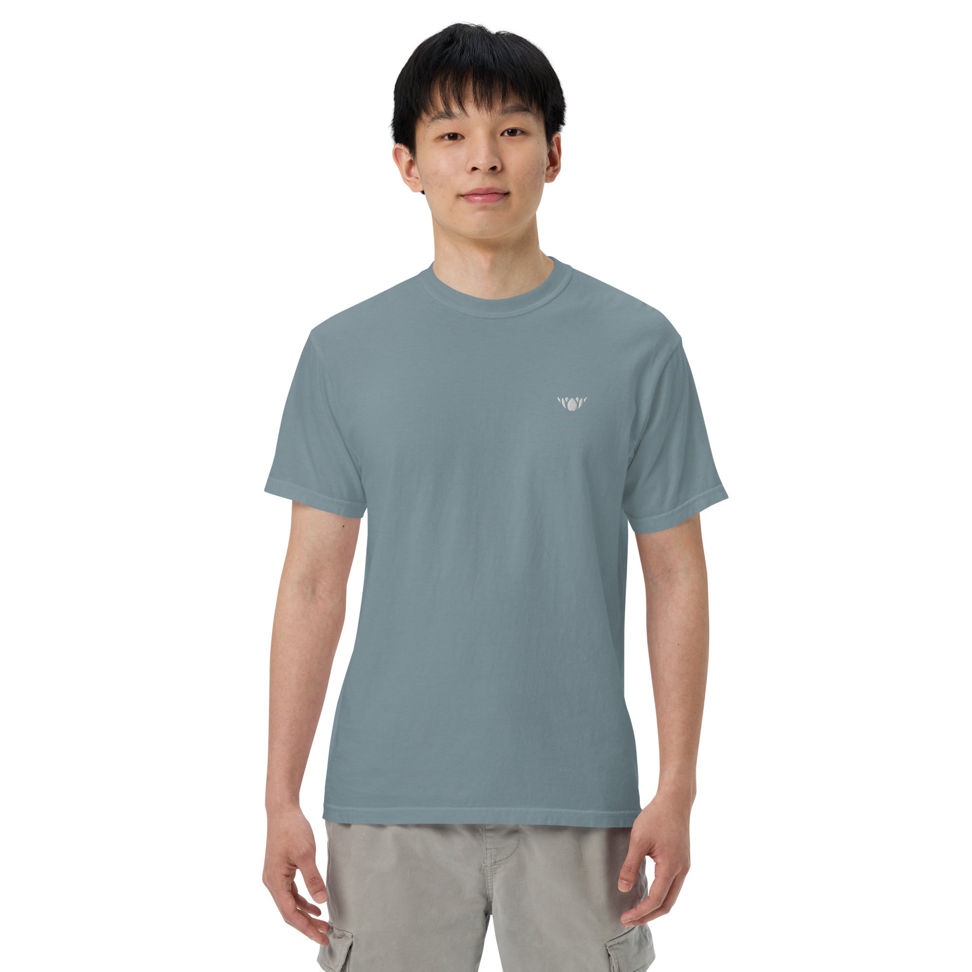 Lotus-Men’s garment-dyed heavyweight t-shirt