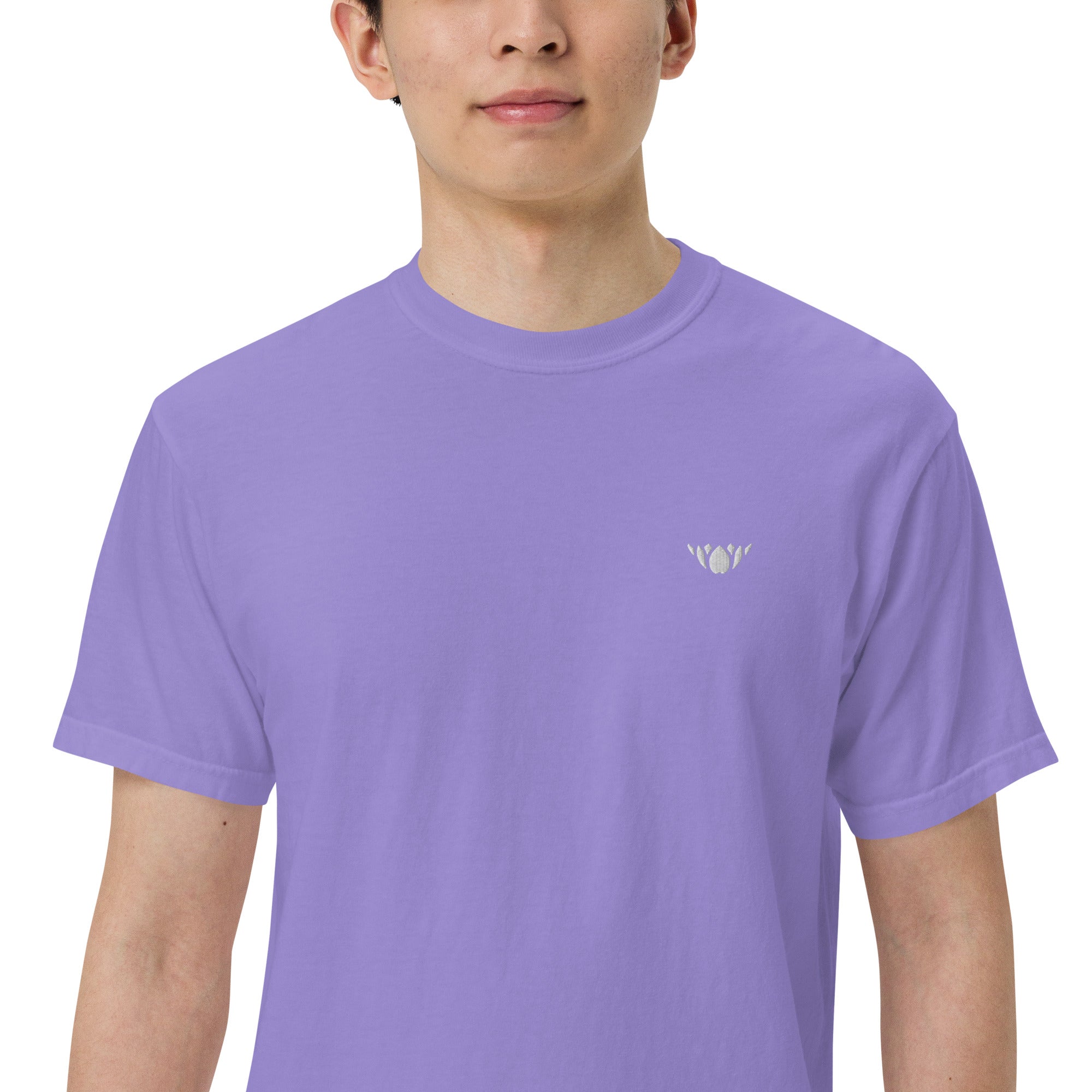 Lotus-Men’s garment-dyed heavyweight t-shirt