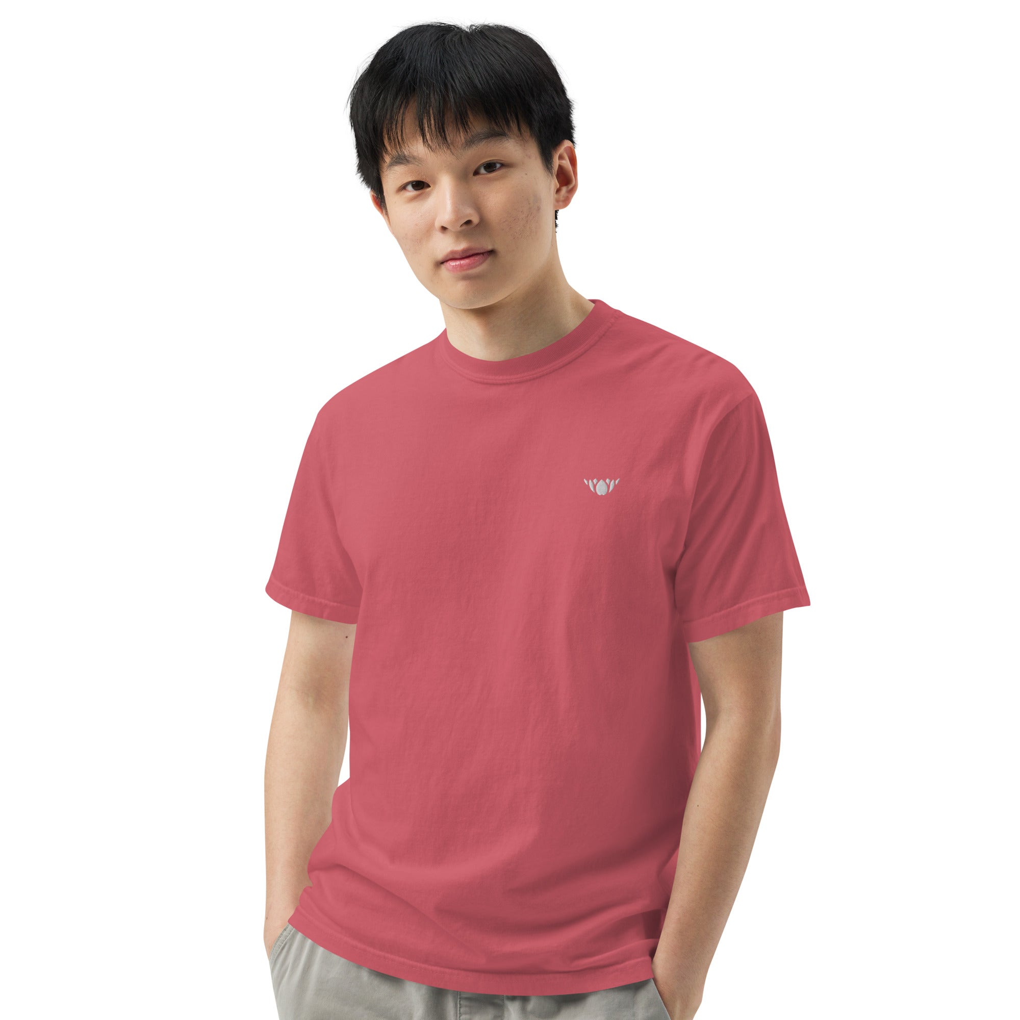 Lotus-Men’s garment-dyed heavyweight t-shirt