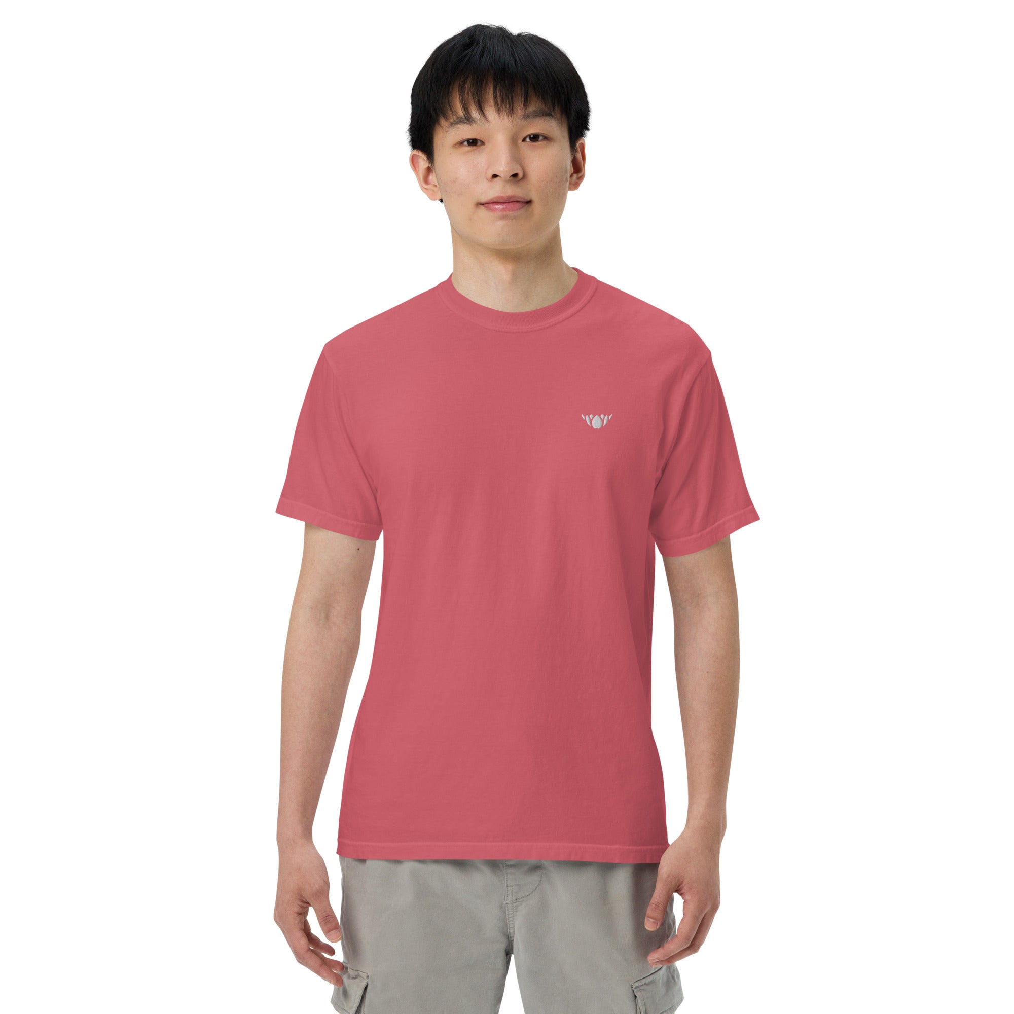 Lotus-Men’s garment-dyed heavyweight t-shirt