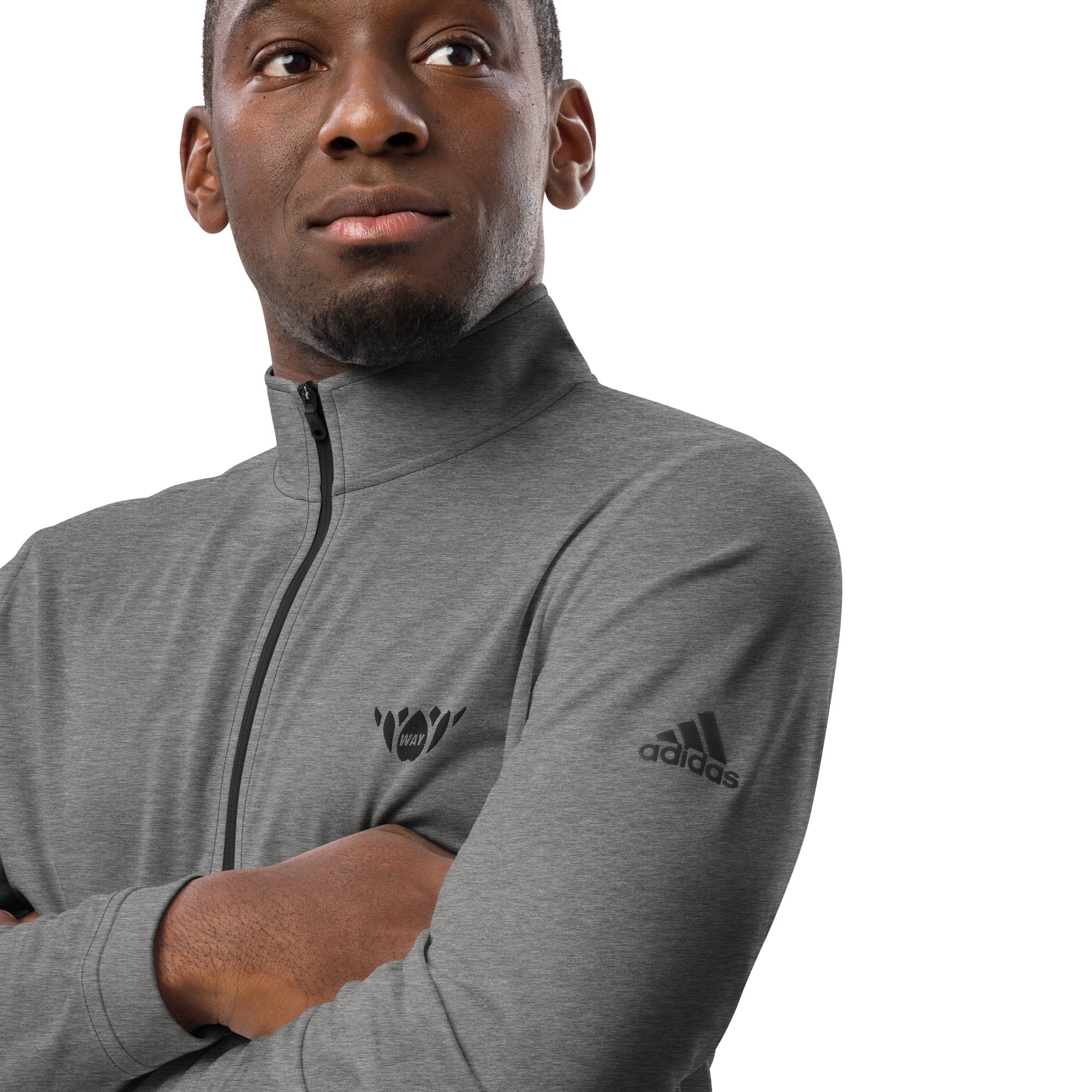 WAY Lotus-Quarter zip pullover