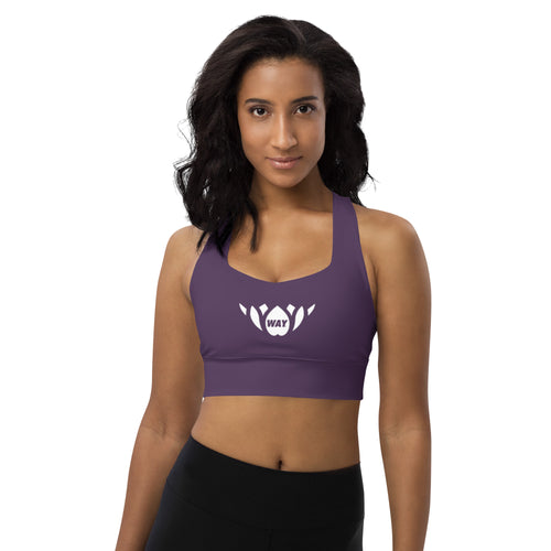 Lotus-Longline sports bra