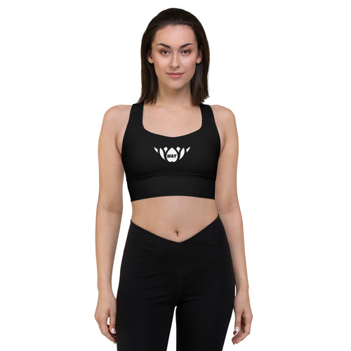 Lotus-Longline sports bra