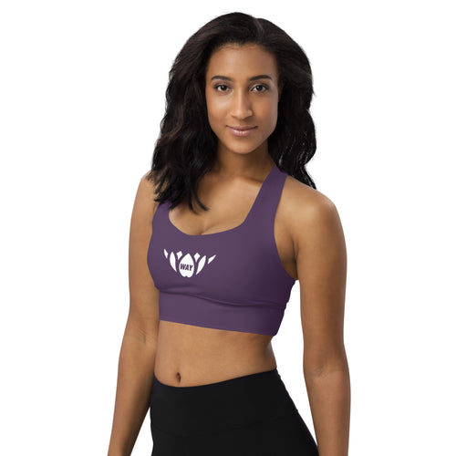 Lotus-Longline sports bra