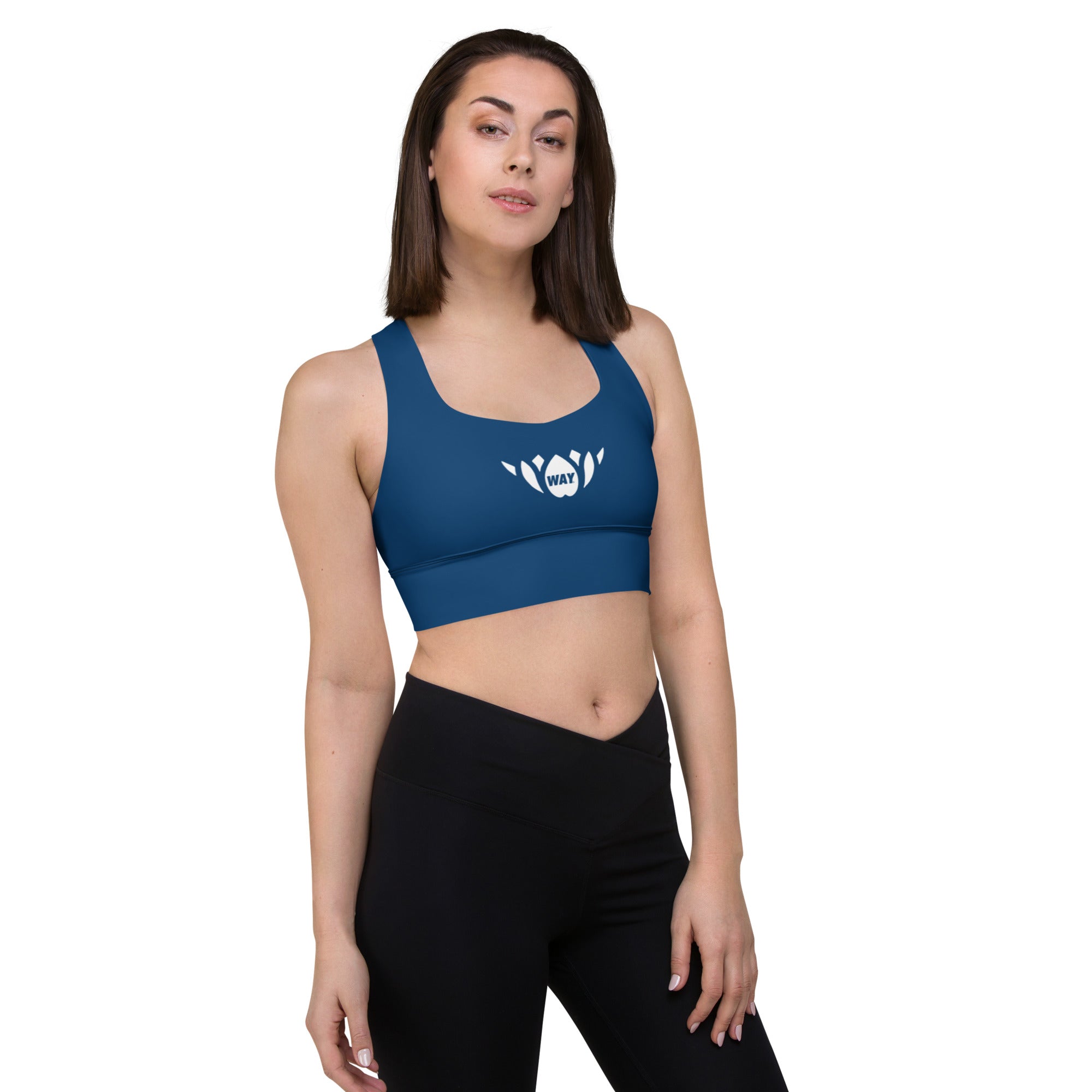 Lotus-Longline sports bra