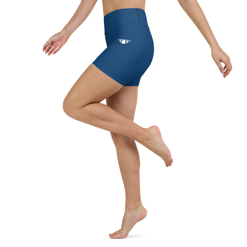 Core Navy-Yoga Shorts
