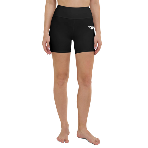 Core Black-Yoga Shorts