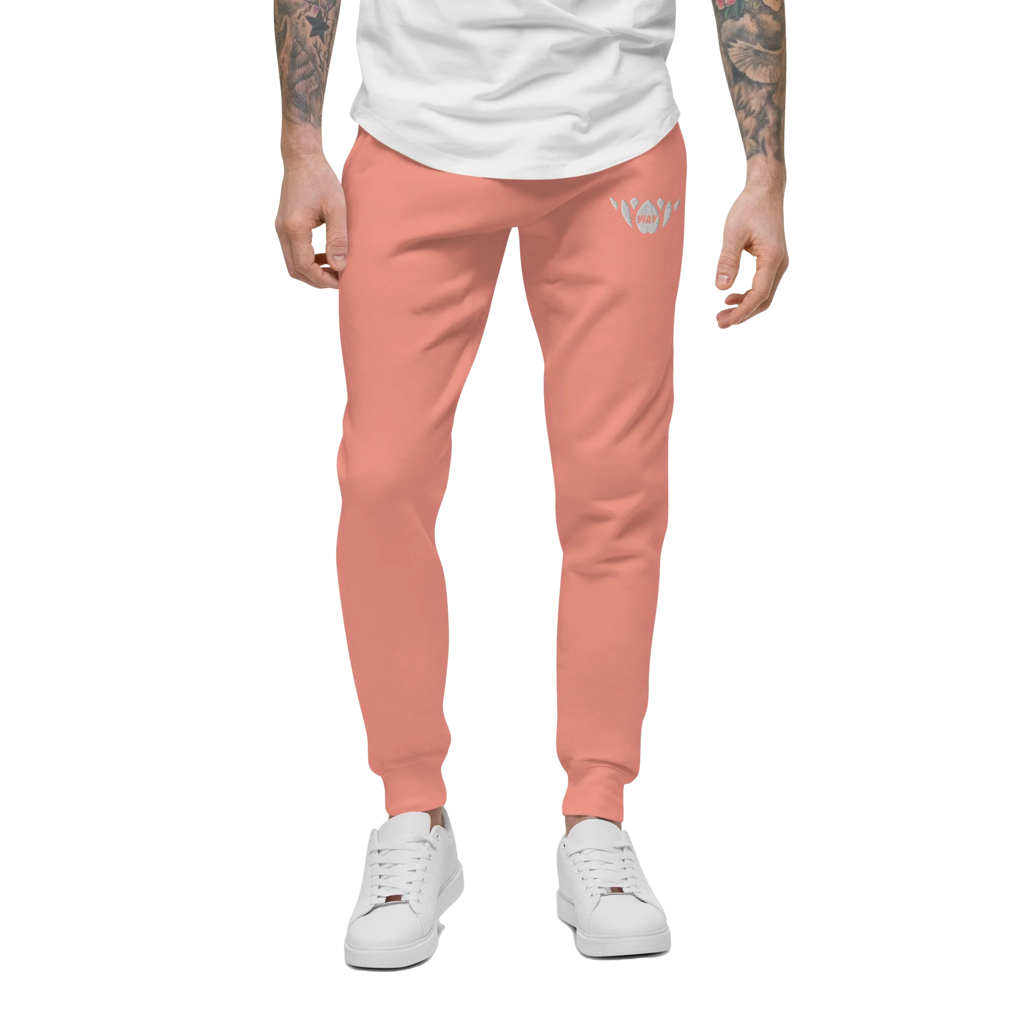 Lotus-Unisex fleece sweatpants