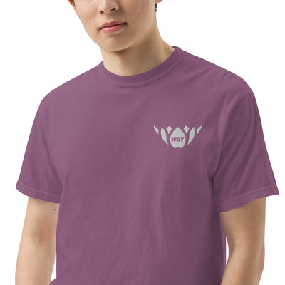 WAY Lotus-Men’s garment-dyed heavyweight t-shirt