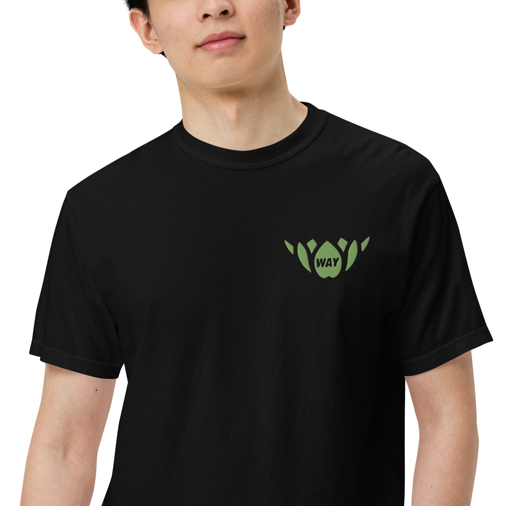Lotus-Men’s garment-dyed heavyweight t-shirt