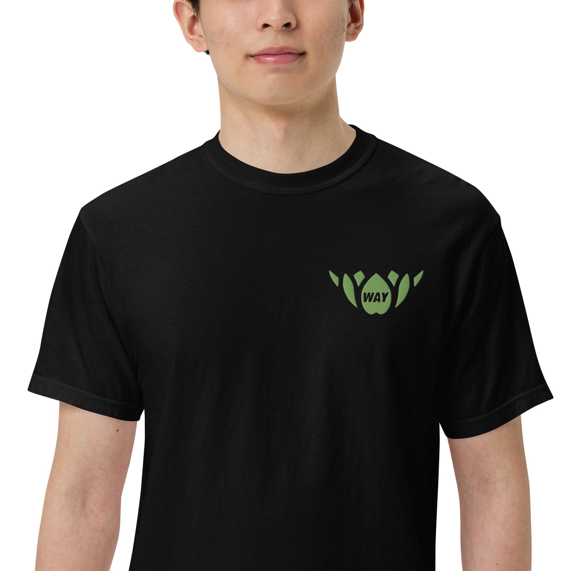 Lotus-Men’s garment-dyed heavyweight t-shirt