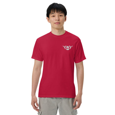 WAY Lotus-Men’s garment-dyed heavyweight t-shirt