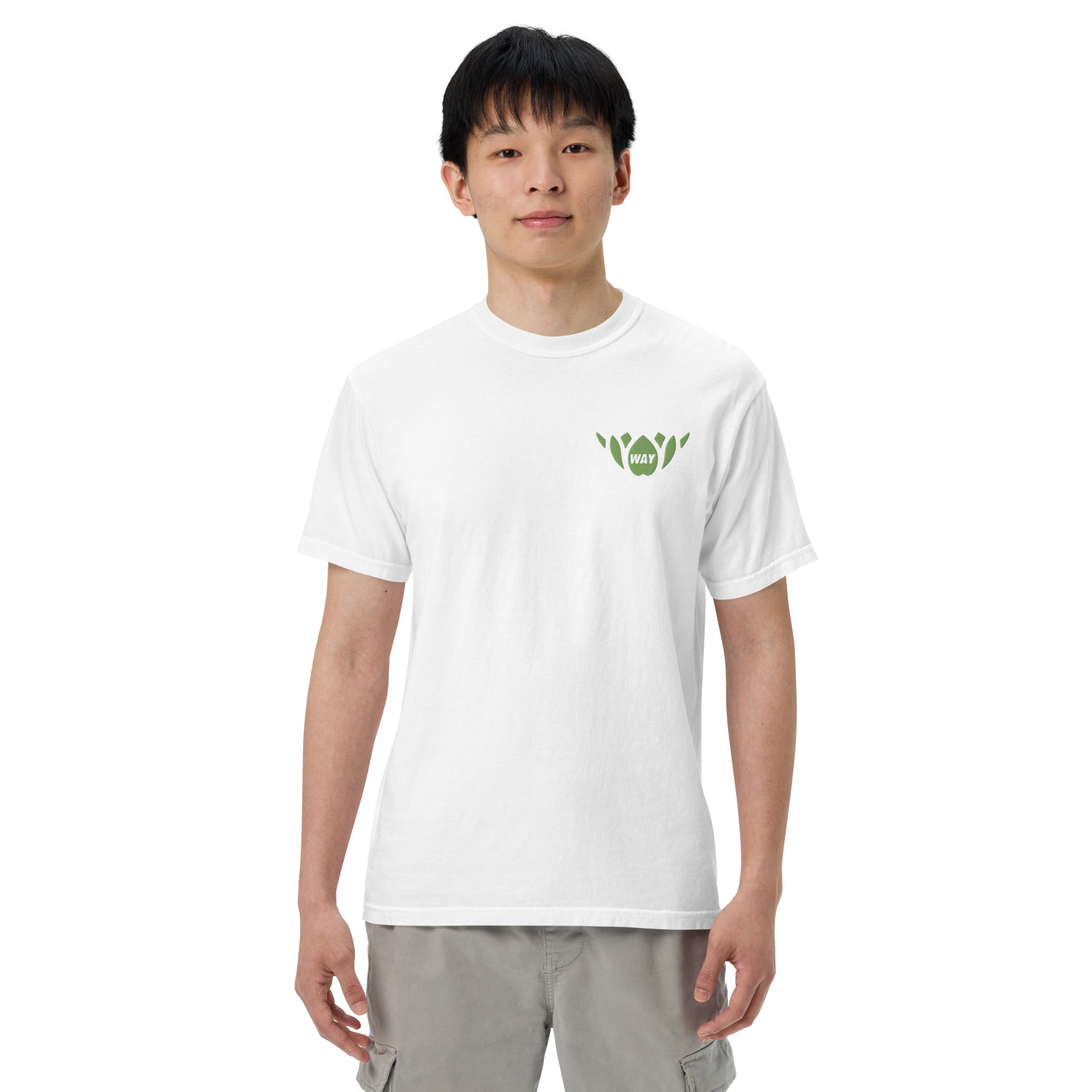 Lotus-Men’s garment-dyed heavyweight t-shirt