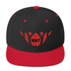 Red & Black-Snapback Hat