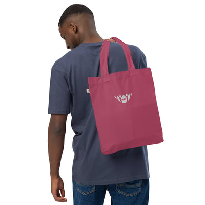 Lotus-Organic fashion tote bag