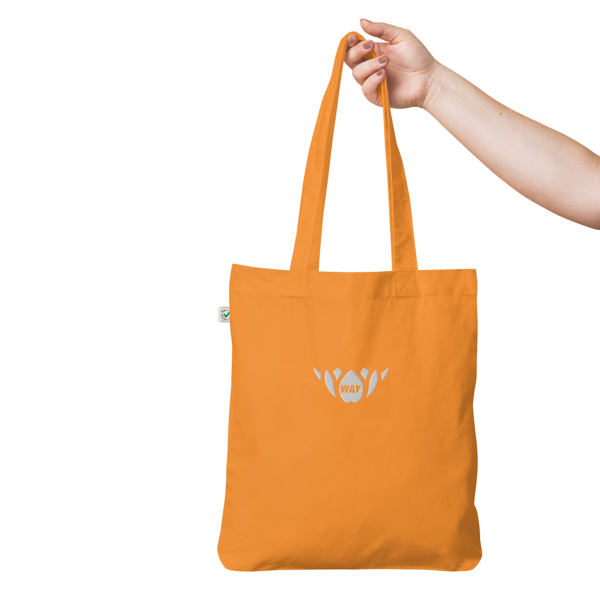 Lotus-Organic fashion tote bag