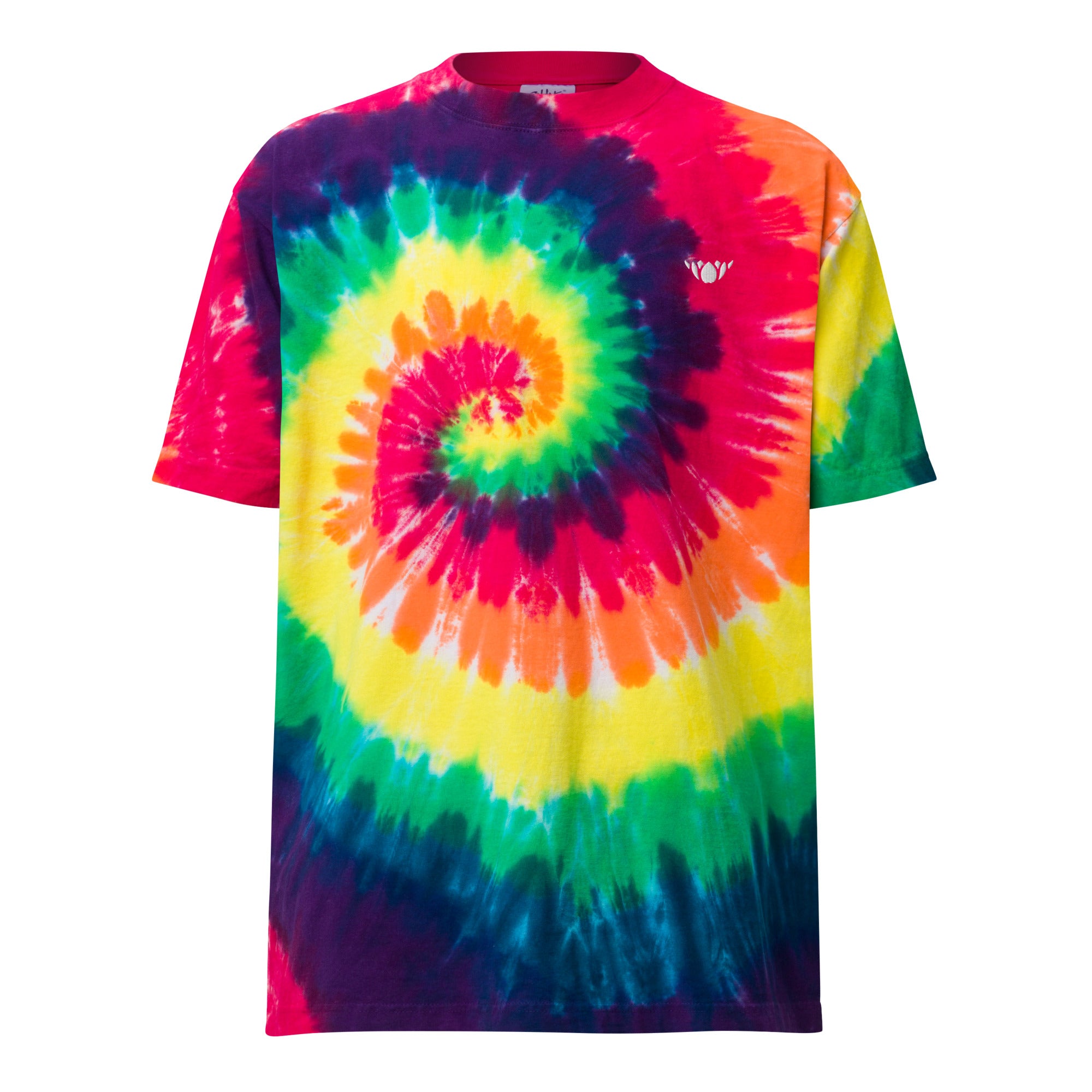 Lotus-Oversized tie-dye t-shirt