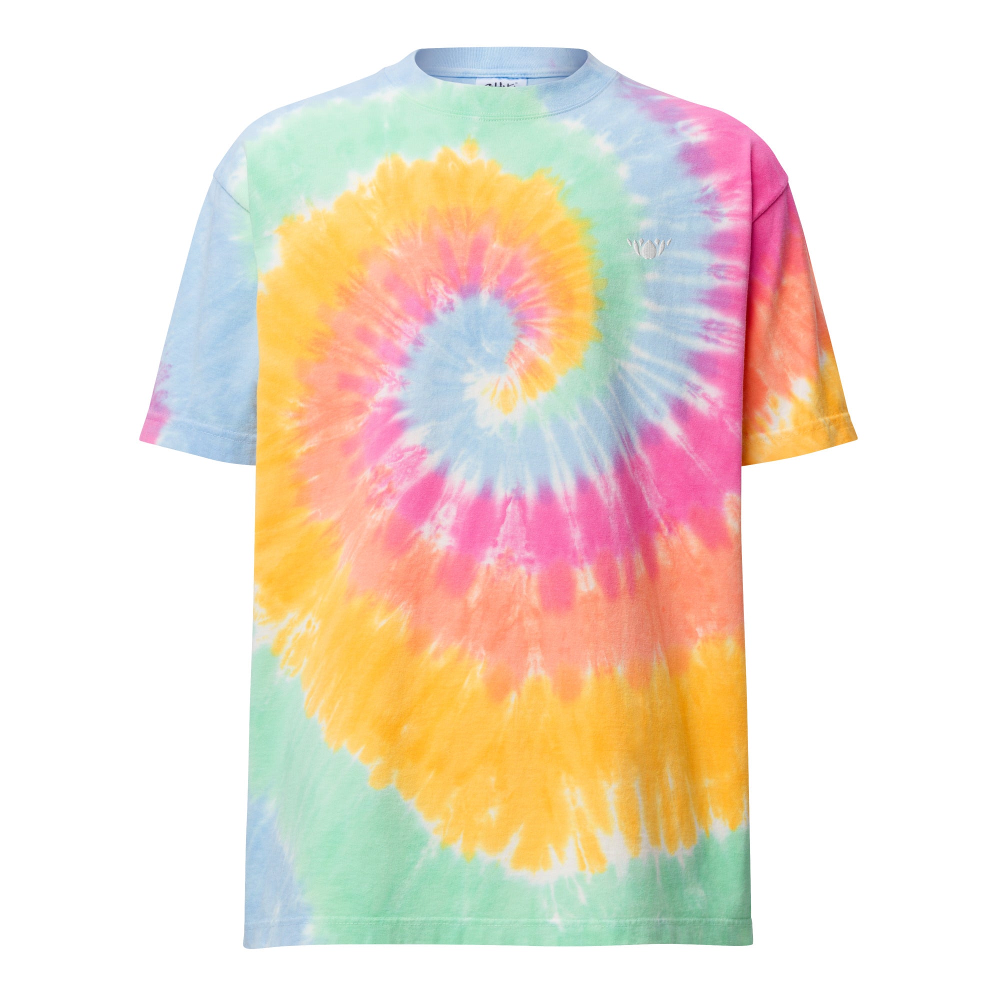 Lotus-Oversized tie-dye t-shirt
