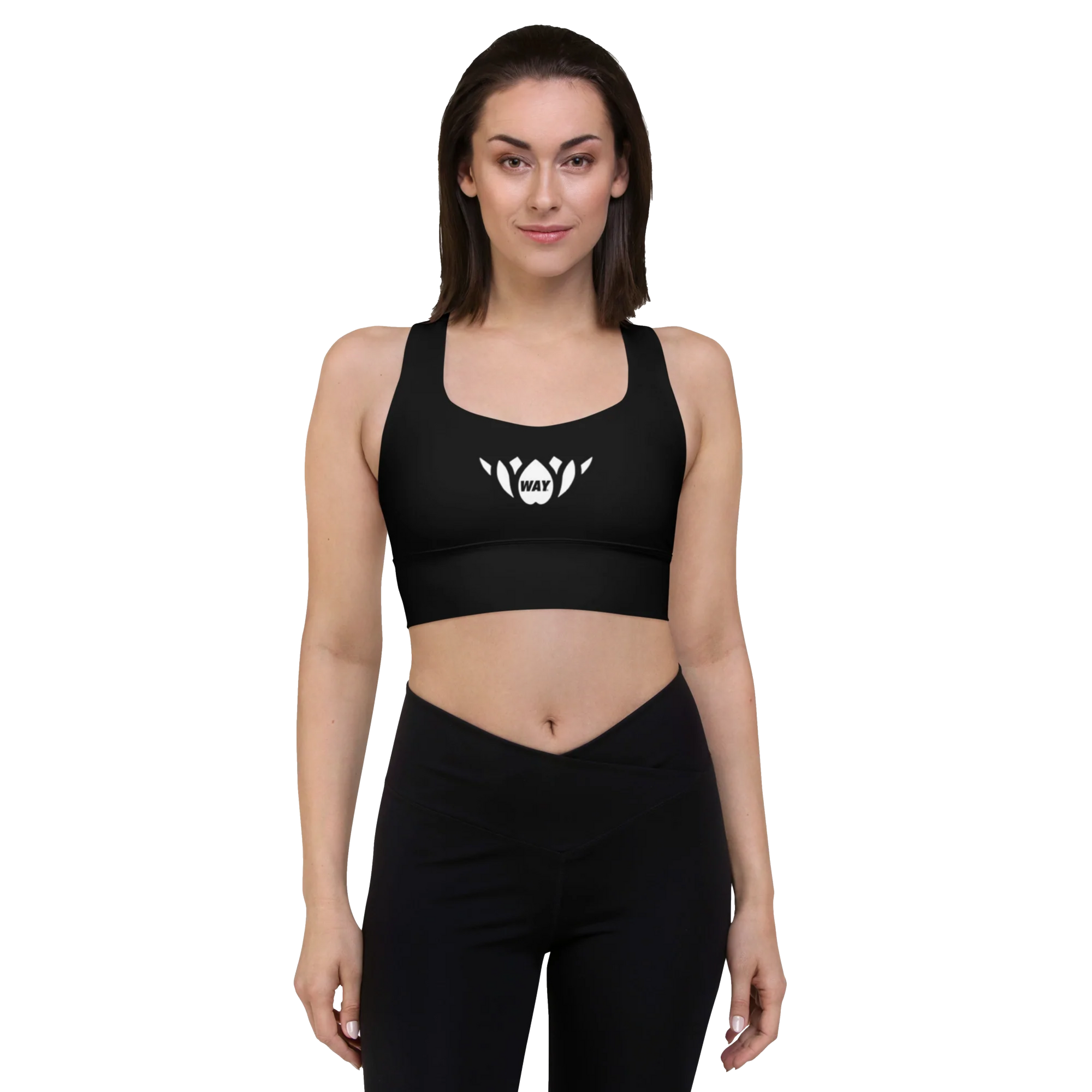Lotus-Longline sports bra