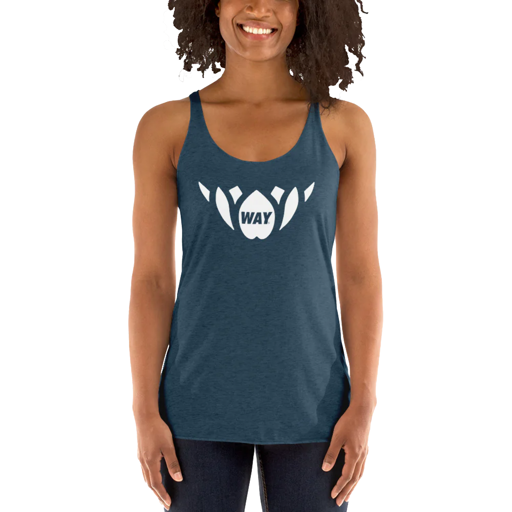 Lotus-Women's Racerback Tank