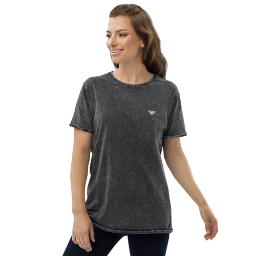 Lotus- Denim T-Shirt
