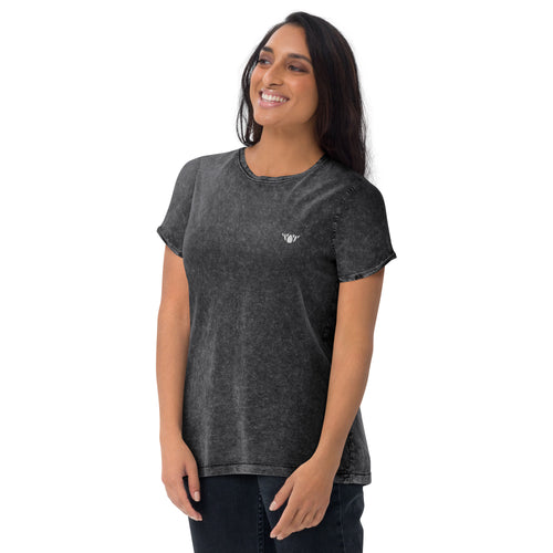 Lotus-Denim T-Shirt