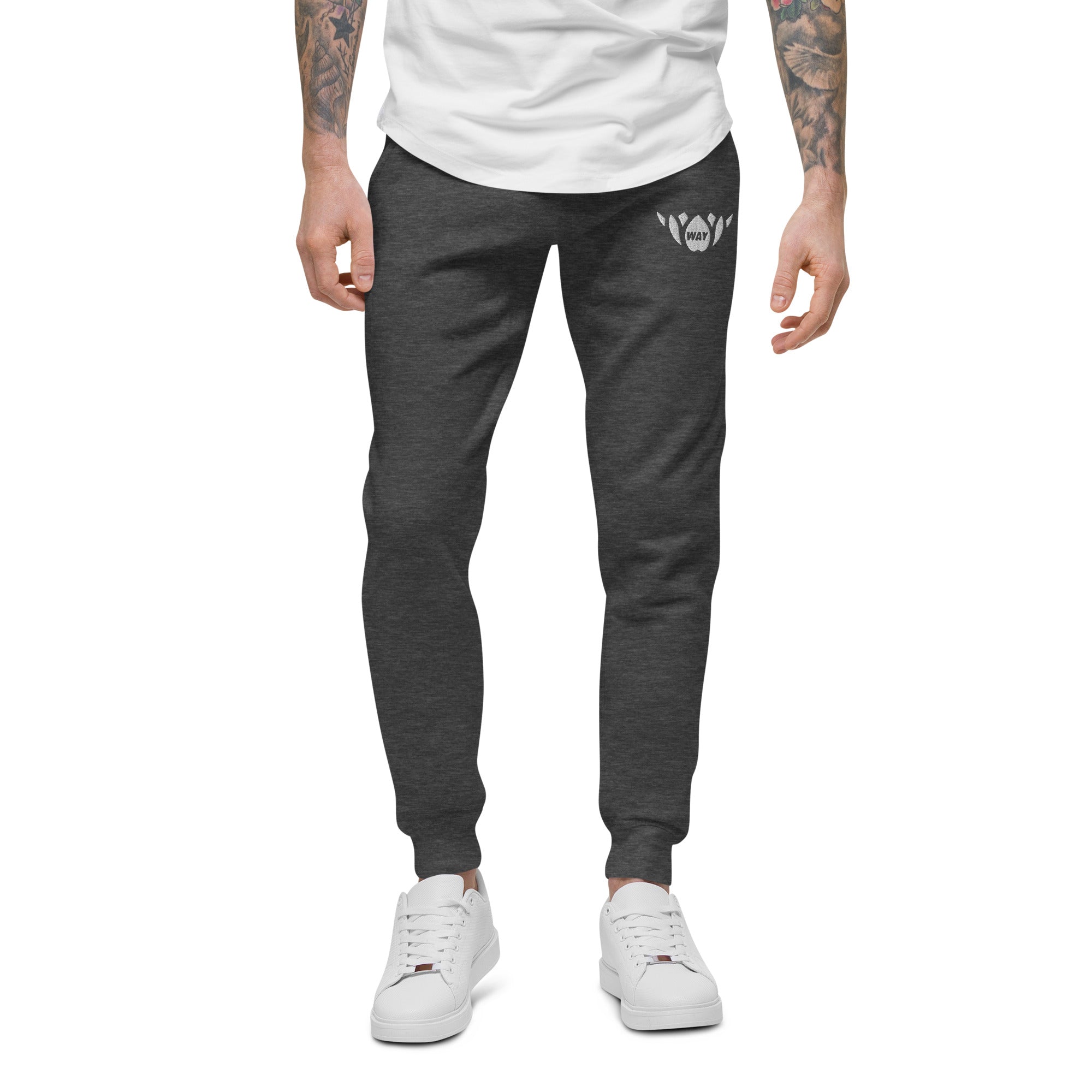 Lotus-Unisex fleece sweatpants