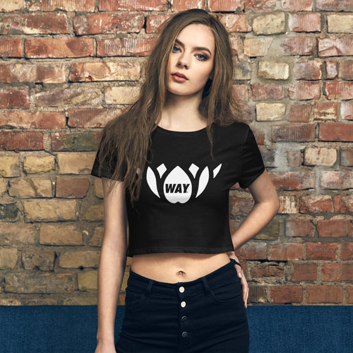 Lotus-Women’s Crop Tee