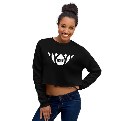Lotus-Crop Sweatshirt