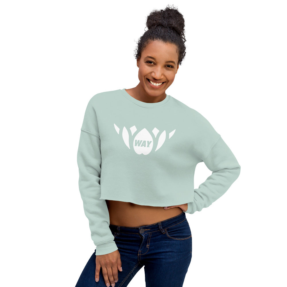 Lotus-Crop Sweatshirt